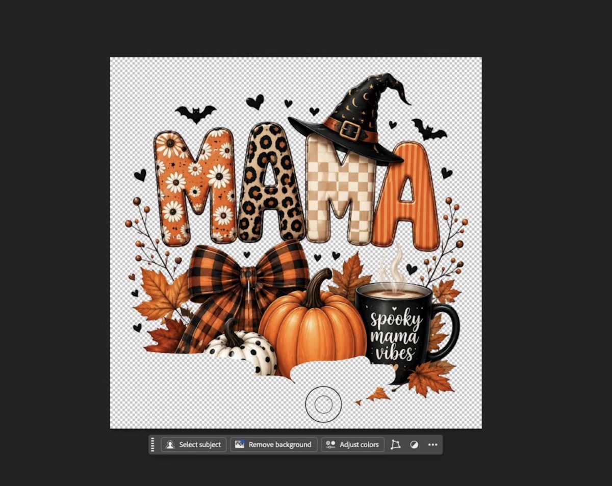 Erase portions of the image not being used for the second layer.