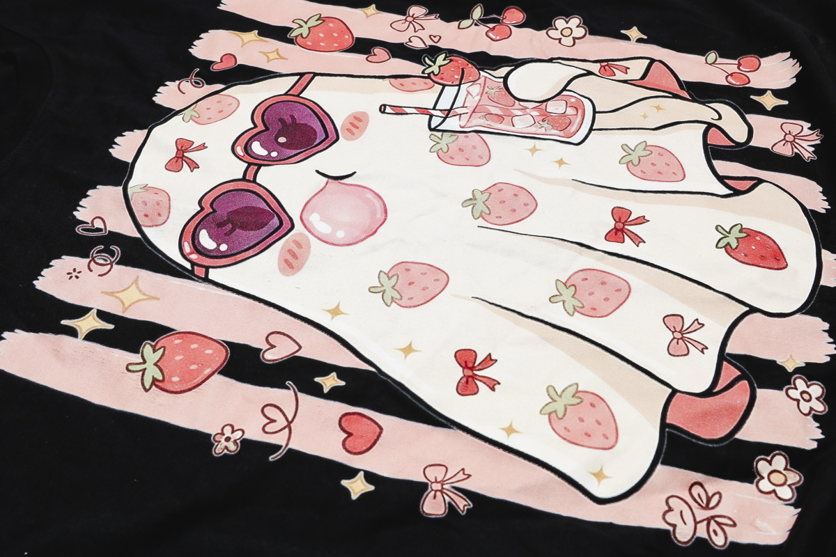 shirt printed with dtg