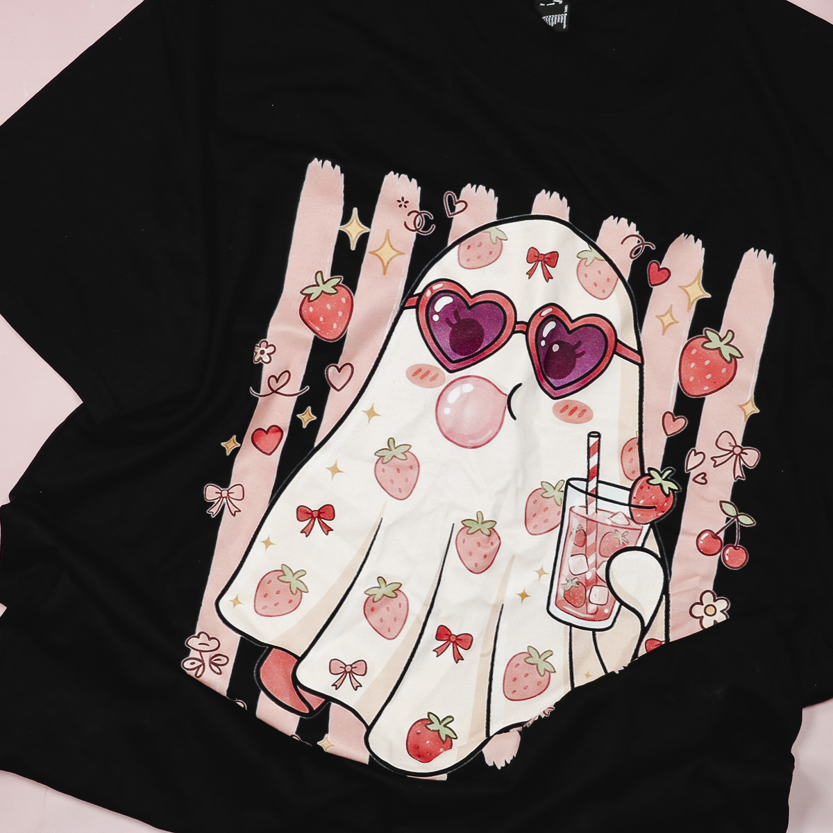 ghost shirt made with dtg printing