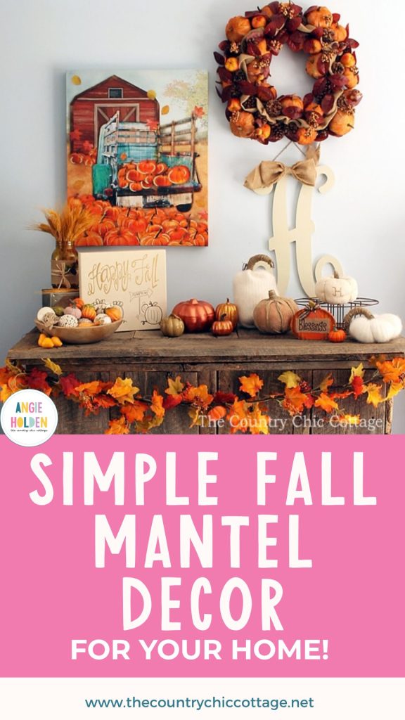 fall mantel