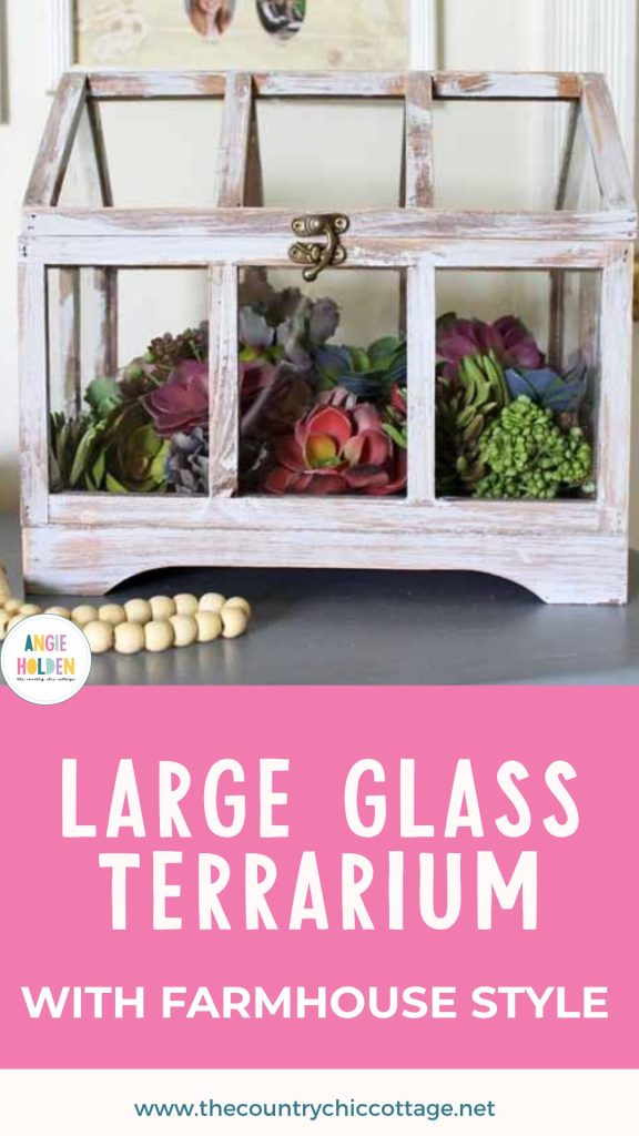 large glass terrarium