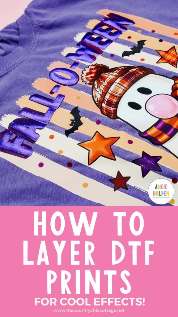 layering dtf prints with htv