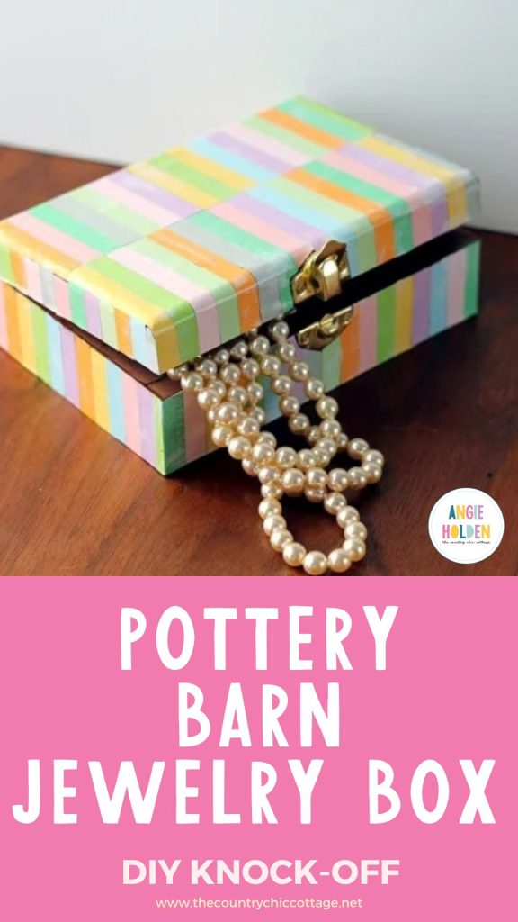 pottery barn jewelry box