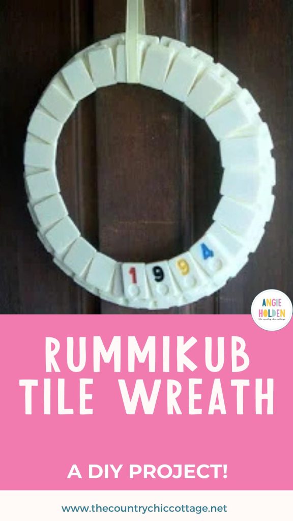 rummikub tile wreath