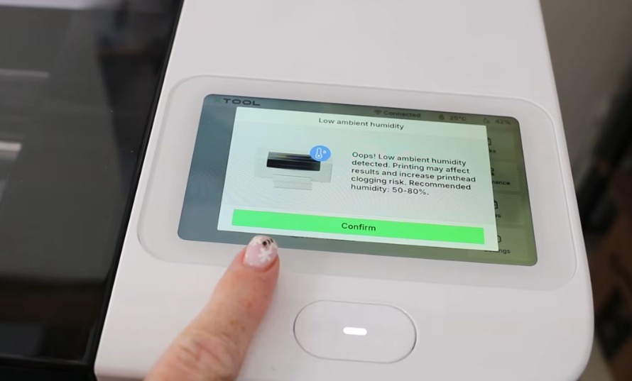 Software update for humidity sensors.