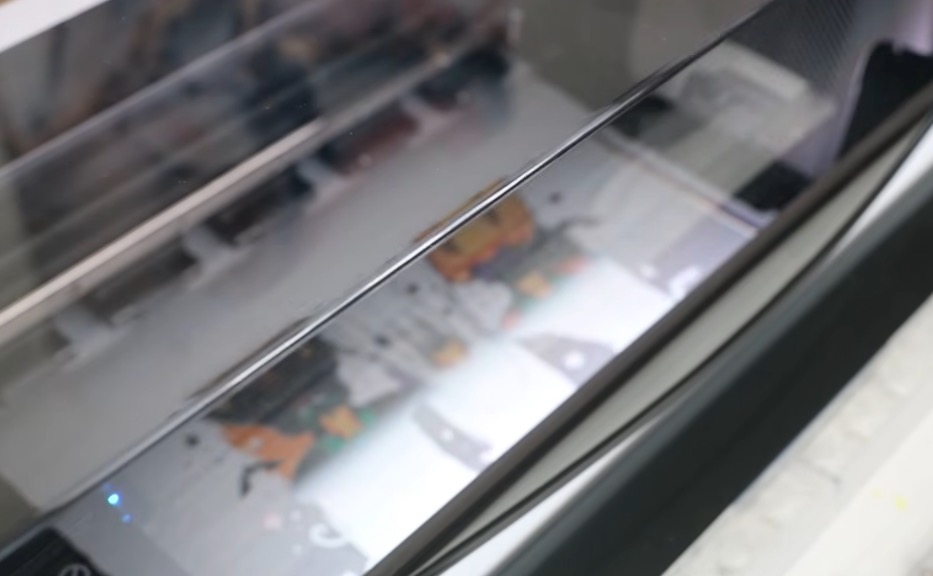 xTool Apparel Printer Plus printing on film.