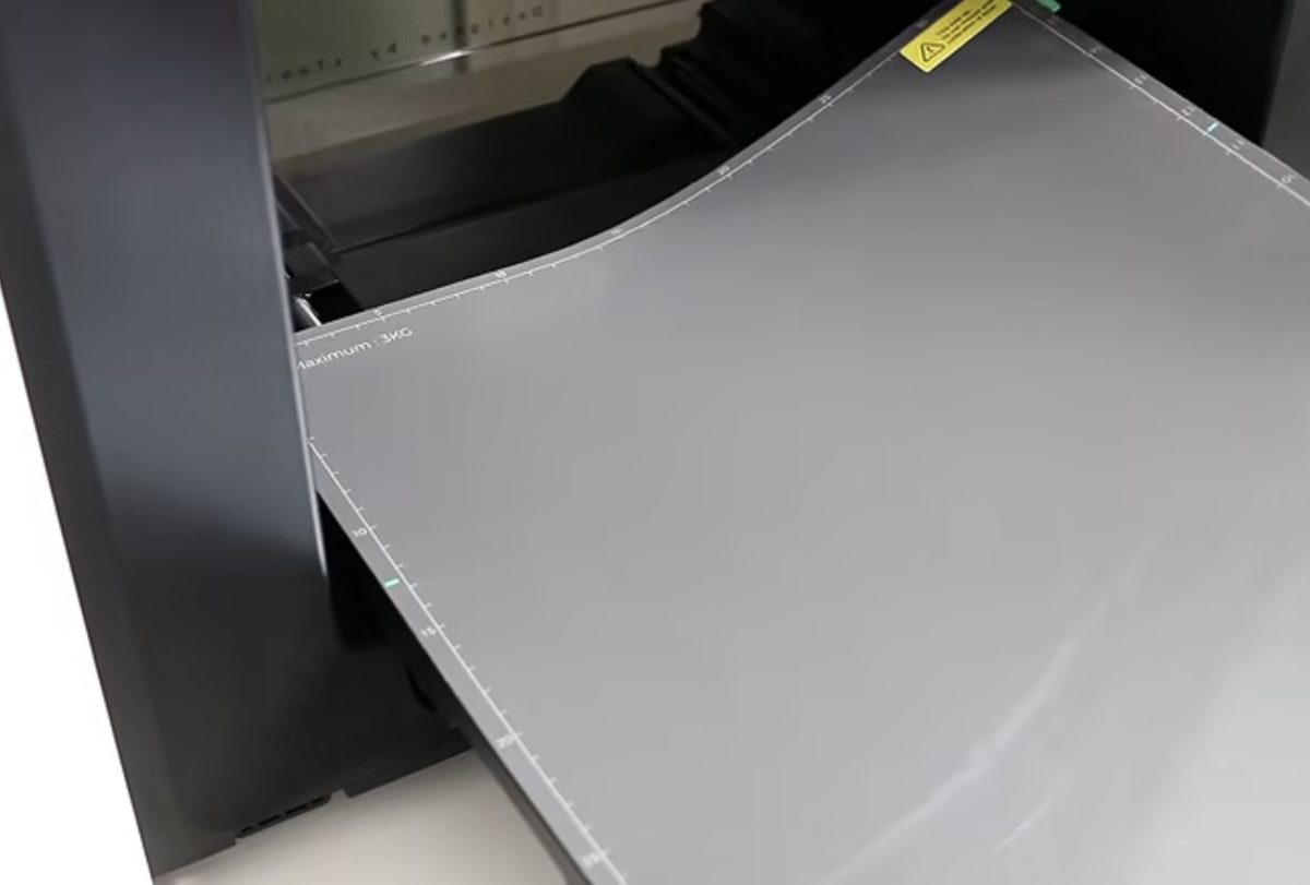 Add the mat to the base plate.